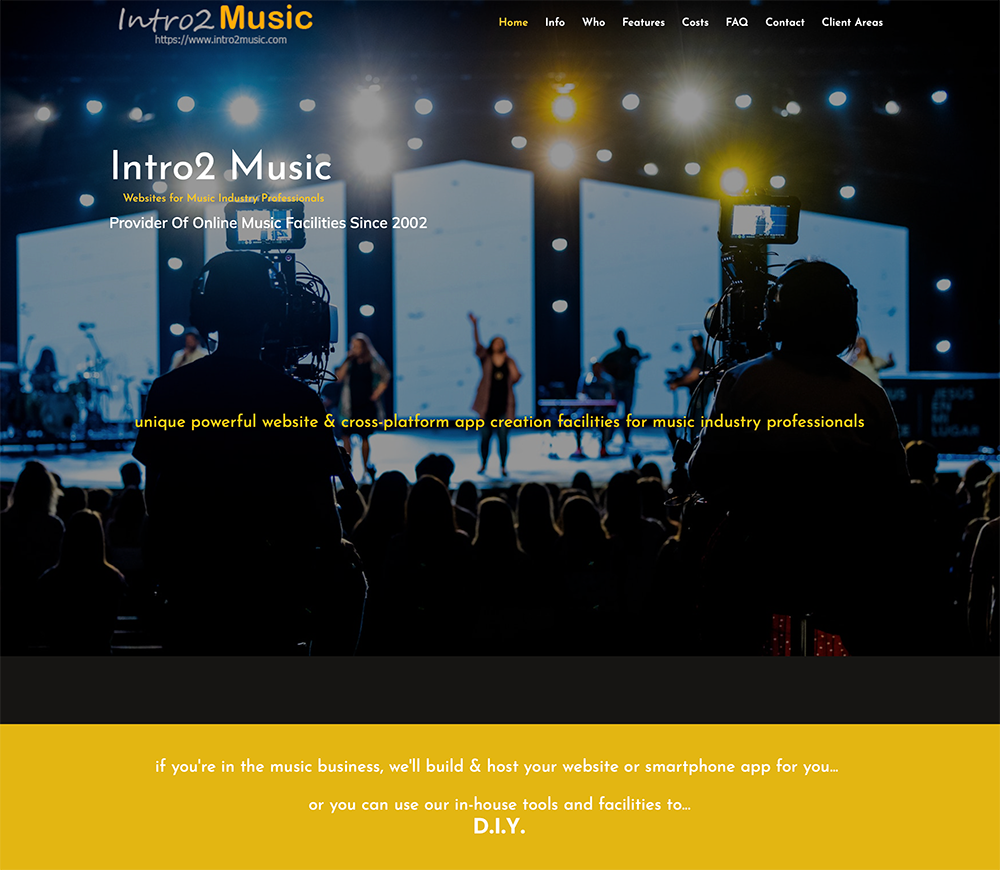 Intro2Music Screenshot - 1000px